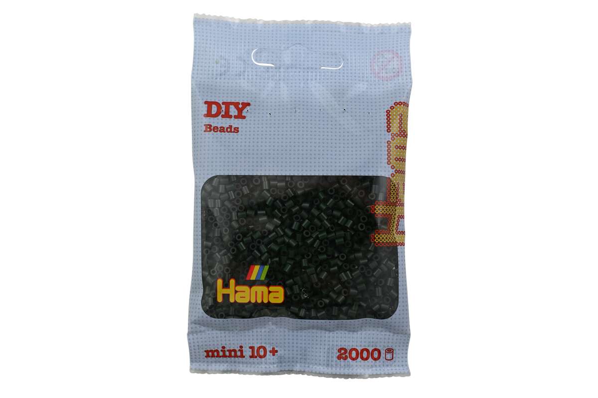 Hama mini perler 2000stk mørkegrøn